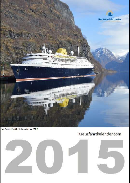 Schiffs & Kreuzfahrtkalender für 2015 jetzt wieder bestellbar!