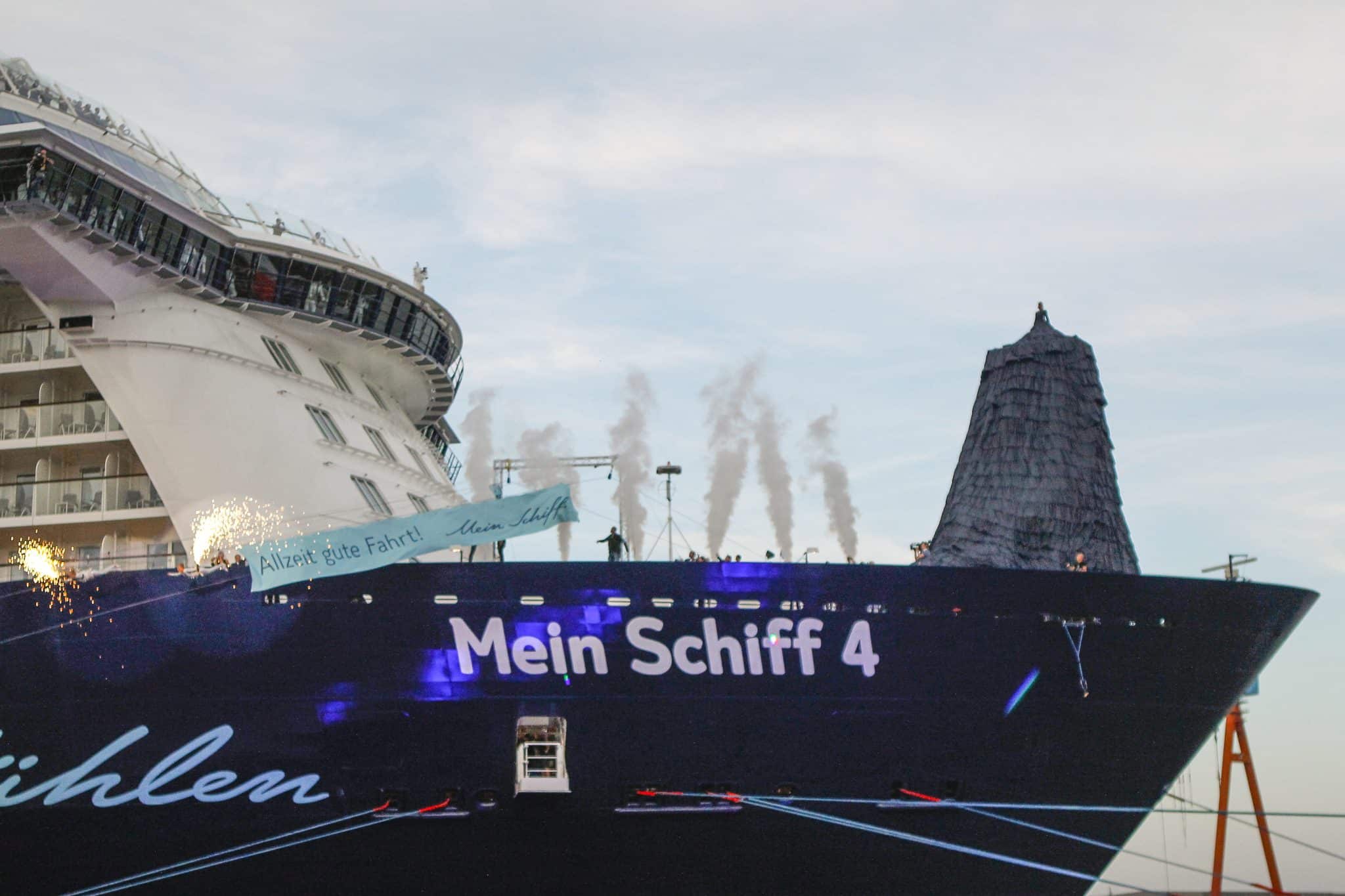 TUI Cruises Naming Ceremony of its New Ship 'Mein Schiff 4'