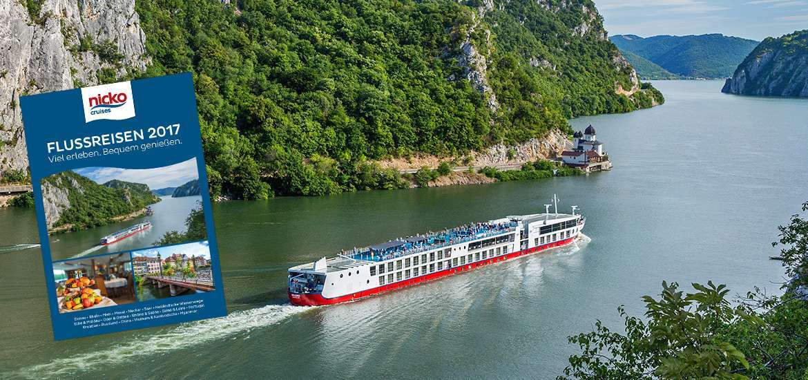 DeluxeSchiff MS HEIDELBERG in 2017 auf Donau und Rhein unterwegs.....