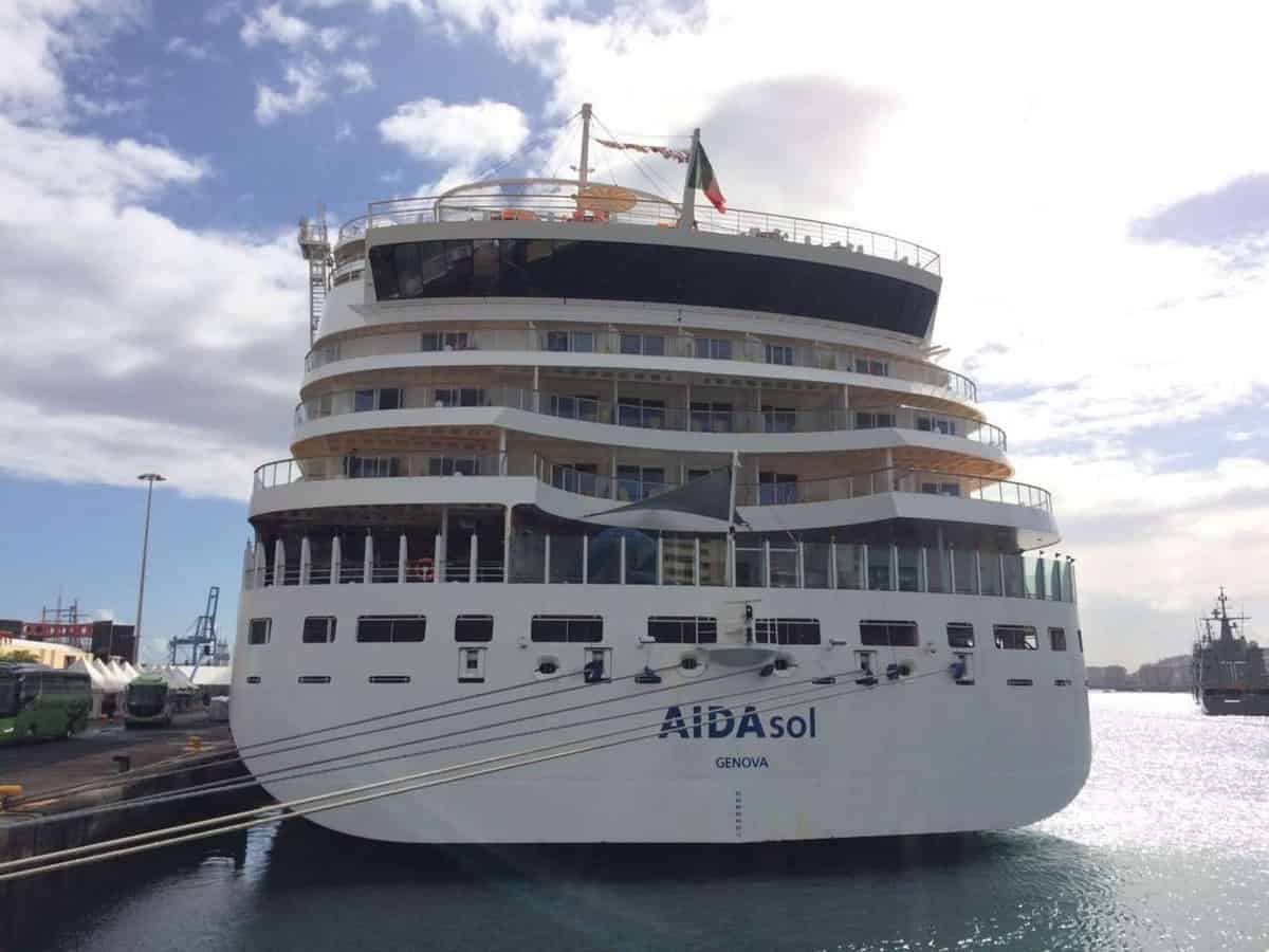 AIDAsol Teil 8 -Abreise und auf AIDAsehen