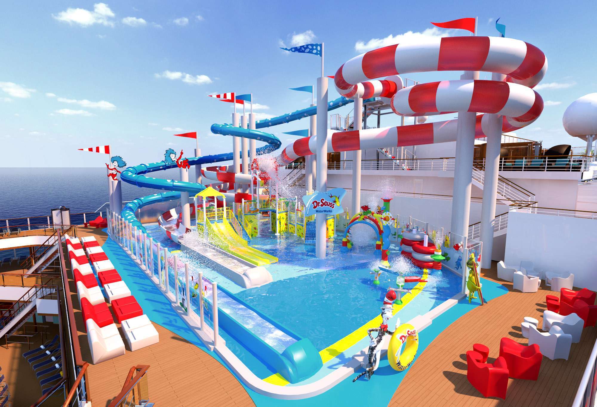 Wasserspiele mit dem Grinch – Die neue Carnival Horizon zielt auf Familien – Reederei begrüßt 800.000 Kids pro Jahr an Bord