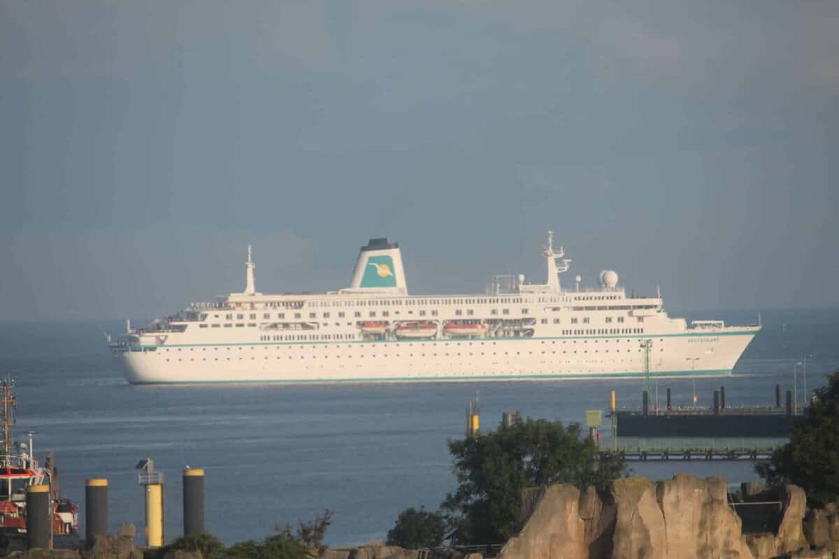 4 Tage live von der MS Deutschland