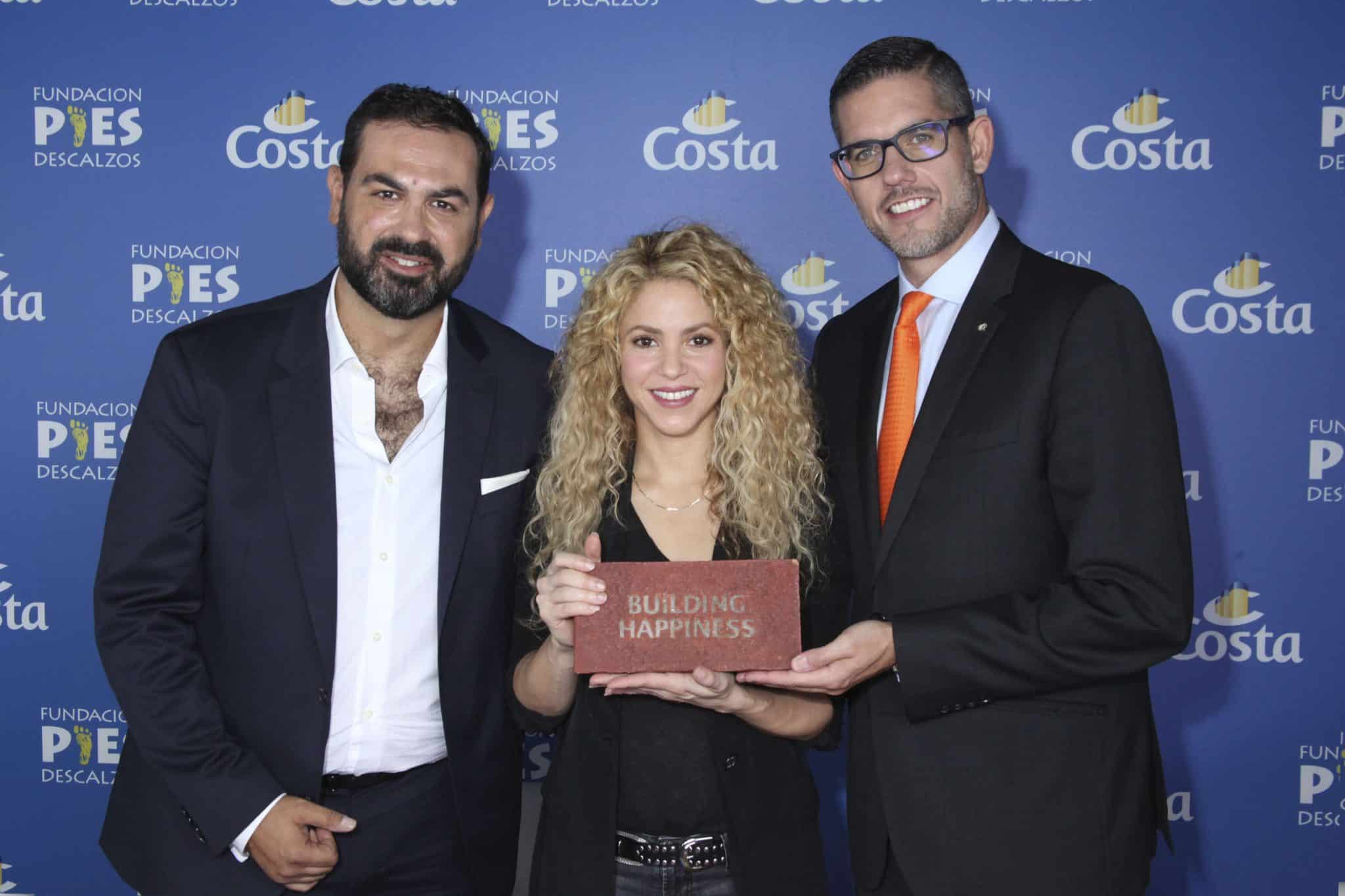 Shakiras Stiftung „Pies Descalzos“ und Costa Crociere bauen zusammen eine Schule in Kolumbien