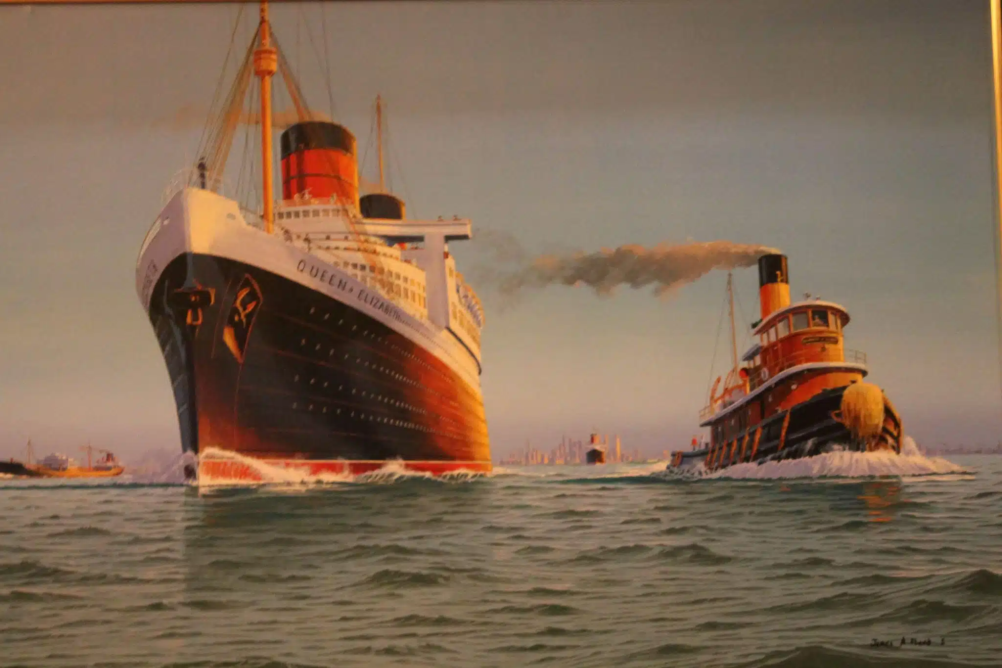 Besuch auf der Queen Mary 2 – Bildergalerie