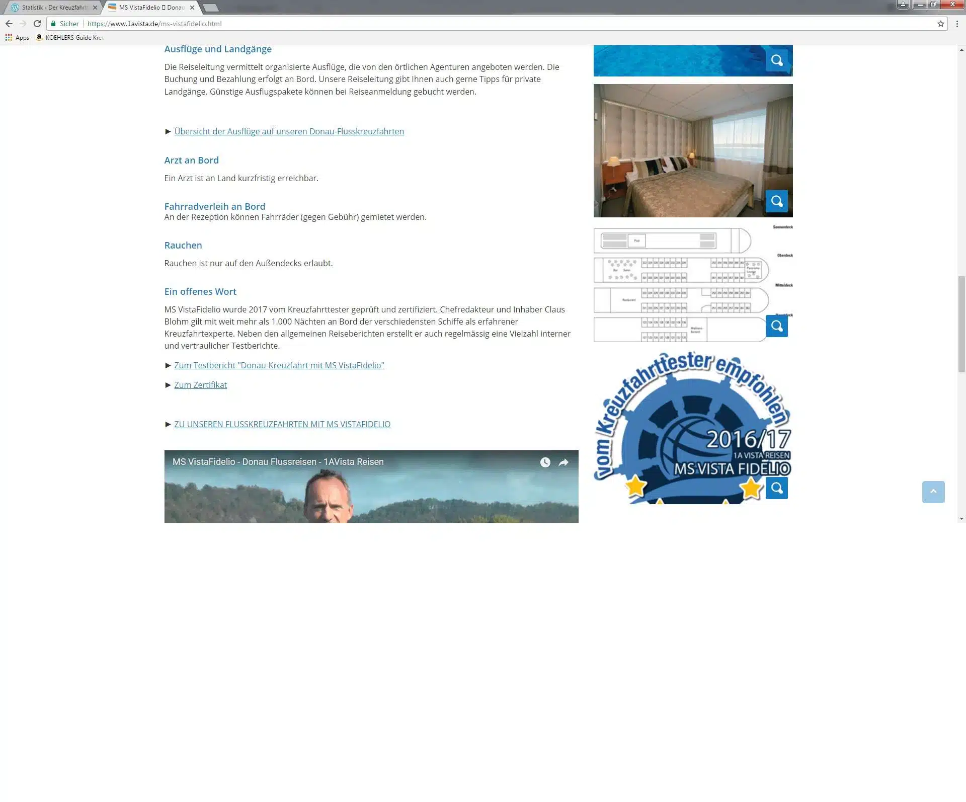 1aVista Reisen im Test