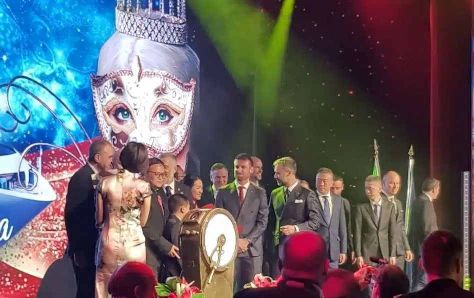 Grandiose Taufparty in Triest