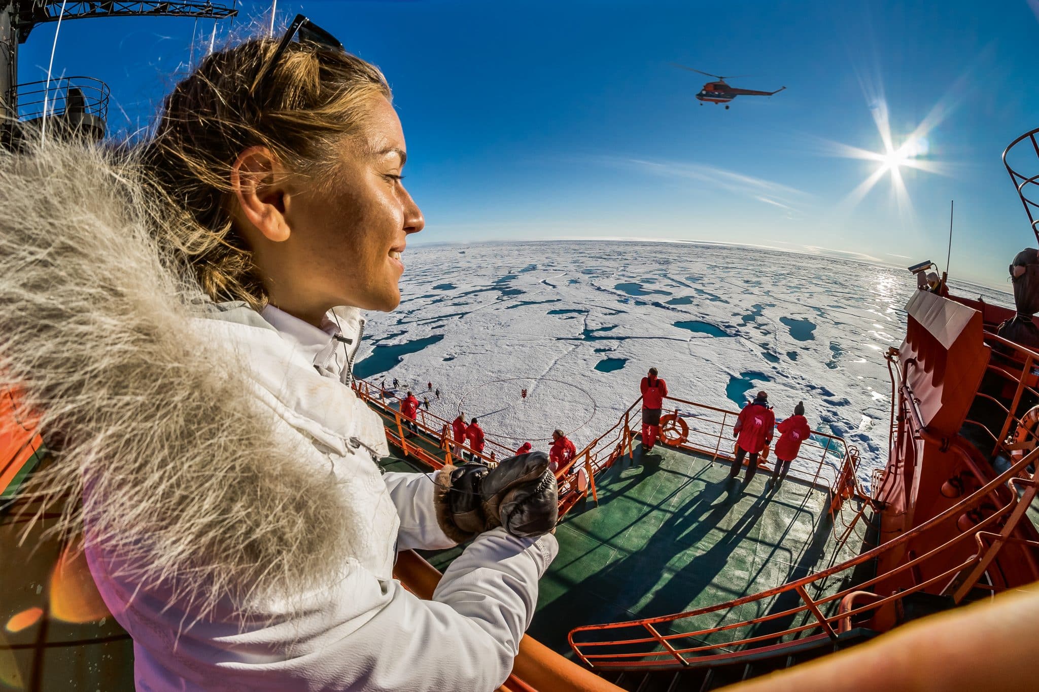 Eisbrecher & Nordpol mit Poseidon Expeditions