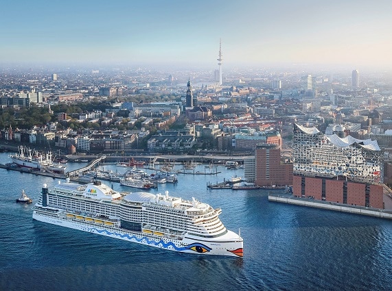 AIDA Cruises begrüßt die Öffnung des Tourismus in Hamburg Start der ersten Kreuzfahrt im Juli geplant