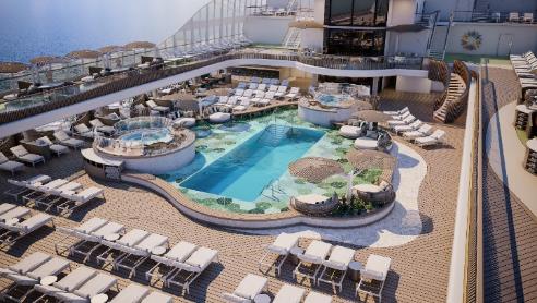 Oceania Cruises gewährt glanzvolle Einblicke in die öffentlichen Bereiche der Vista