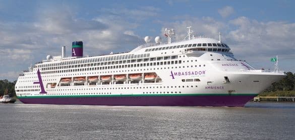 Ambassador Cruise Line muss Jungfernfahrt der “Discover Ambience” verschieben