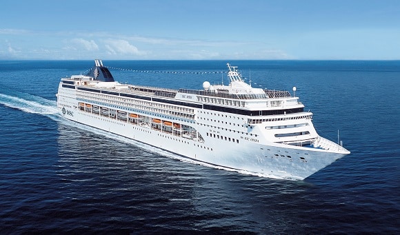 MSC Cruises Sommerprogramm 2024