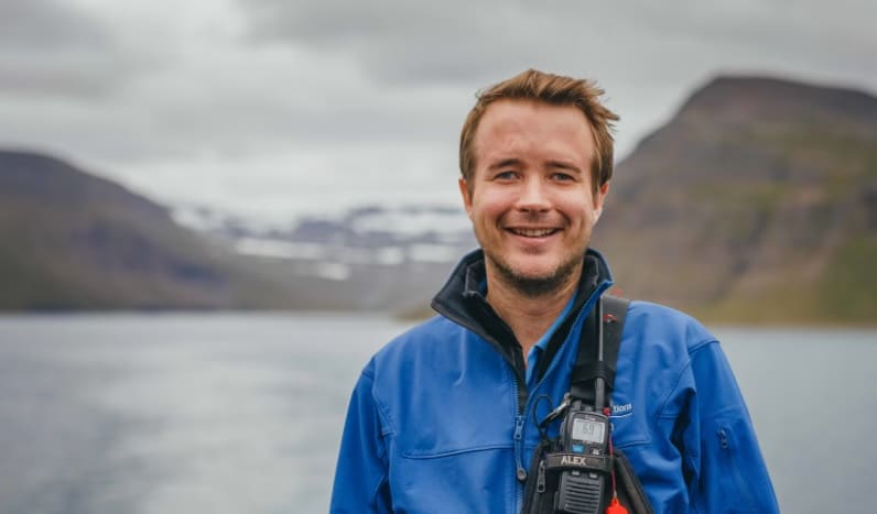 Alex McNeil schließt sich den Hurtigruten-Expeditionen an