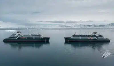 Seabourn Venture and Seabourn Pursuit in Antarctica