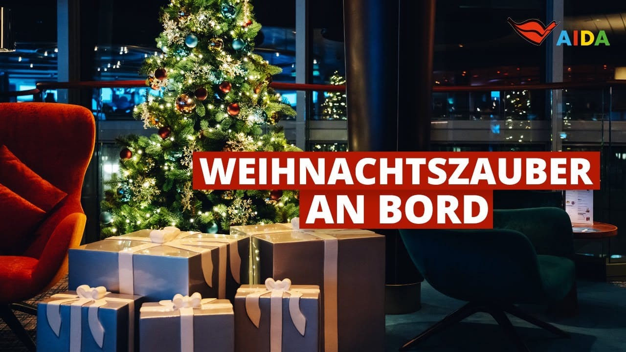 Video – AIDA Kreuzfahrten lädt zur festlichen Weihnachtsbäckerei an Bord ein – Ein Duft von Tradition und Gaumenfreuden