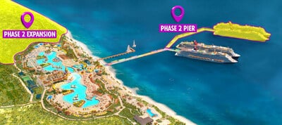 Carnival Corporation kündigt Erweiterung des Piers auf Celebration Key auf den Bahamas an