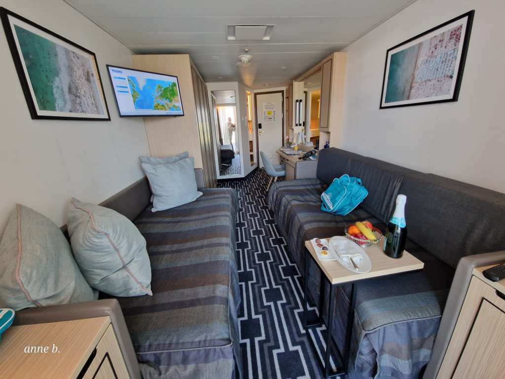 MS Amadea Kabine auf Deck 8 aussen