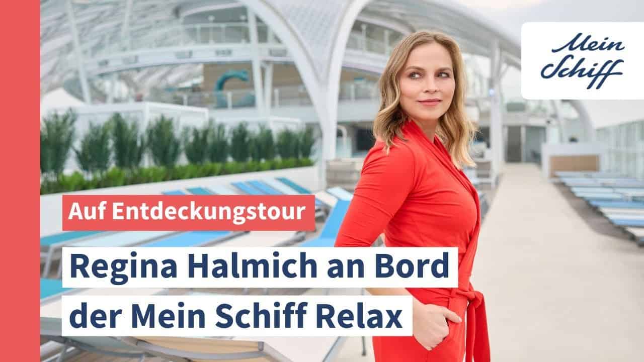 Mein schiff Relax Regina Halmich