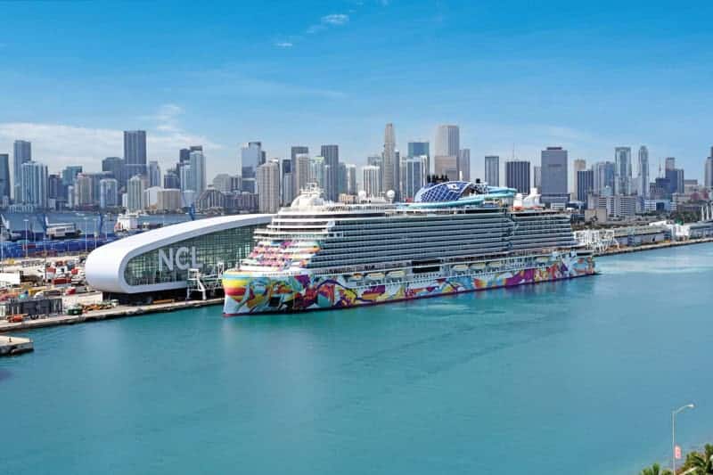 Norwegian Aqua Taufe