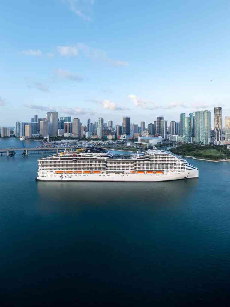 MSC World America Taufe