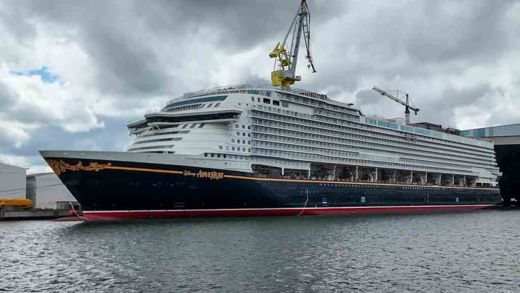 Disney Adventure ausgedockt