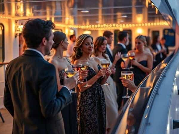 Blue Horizons Party auf der Oceania Allura – stilvolle Abendunterhaltung auf hoher See