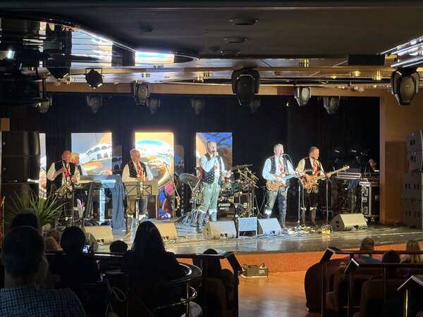 Kastelruther Spatzen an Bord der MS Amera