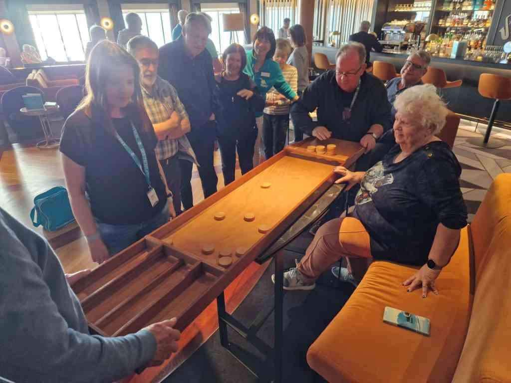 An Seetagen Vergnügen an Bord Mit Helena