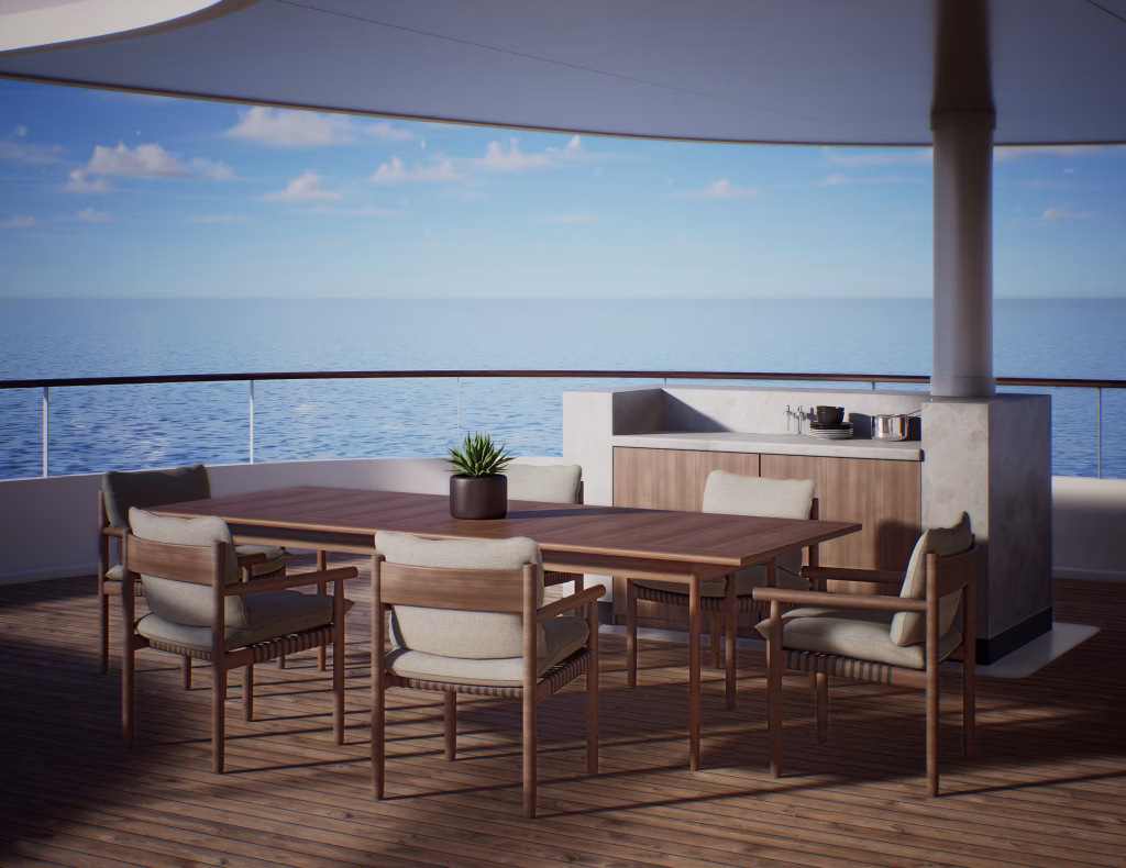 Owner's Suite an Bord der Crystal Grace