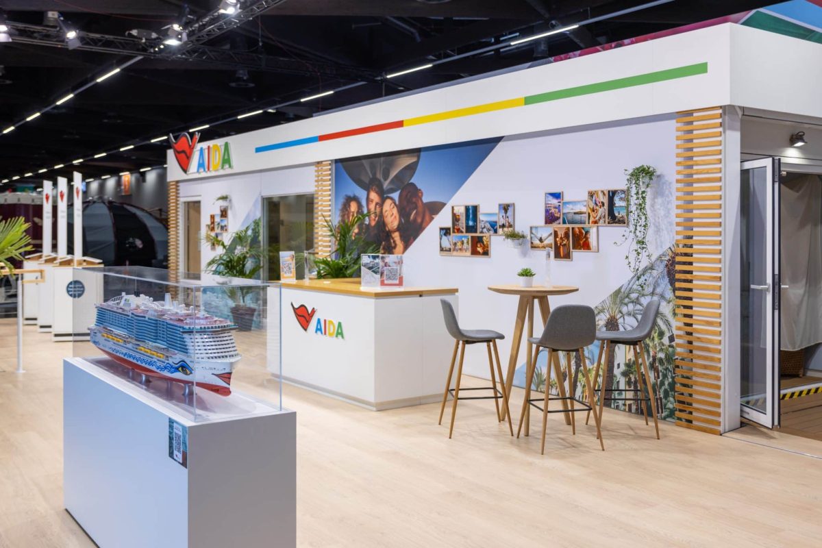 neuer AIDA Messestand