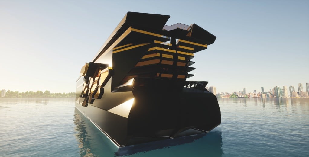 Meyer Werft Schiffsstudie