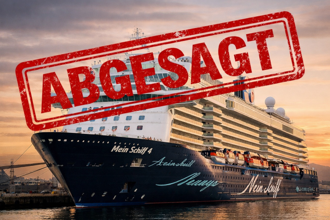 mein schiff 5 reisen abgesagt