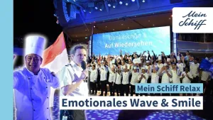 Mein Schiff Wave and Smile