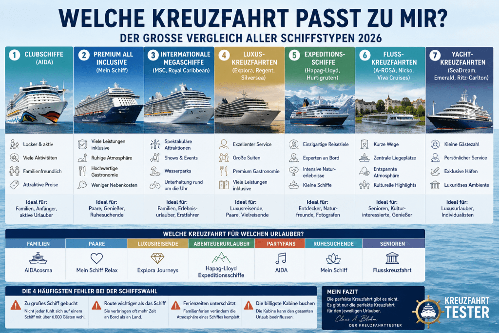 Kreuzfahrtvergleich
