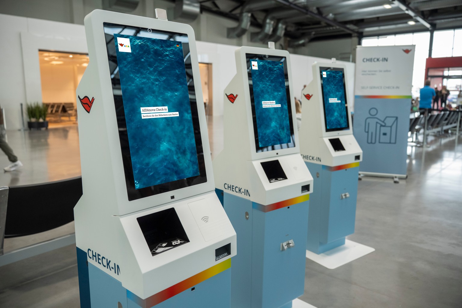 AIDA digitaler Gäste-Check-in