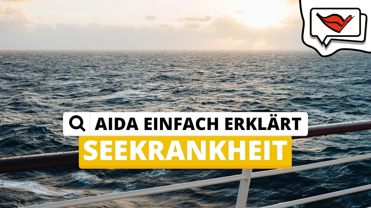 AIDA erklärt Seekrankheit